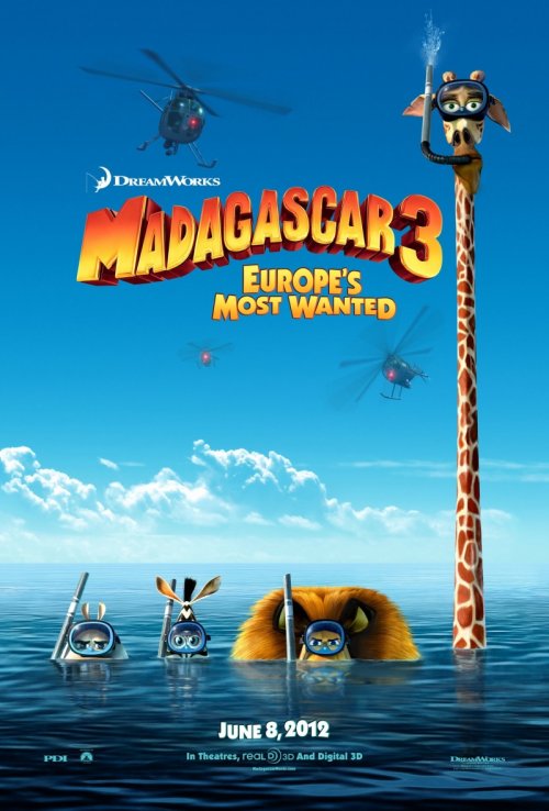 Мадагаскар 3 (2012) HDRip